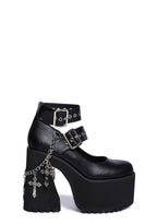 Damned If I Do Platform Mary Janes