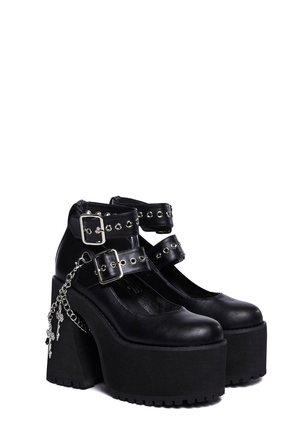 Damned If I Do Platform Mary Janes