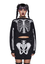 X-Ray Vision Knit Skirt Set