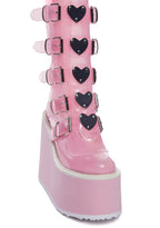 Swing-230C Platform Mid-Calf Boots