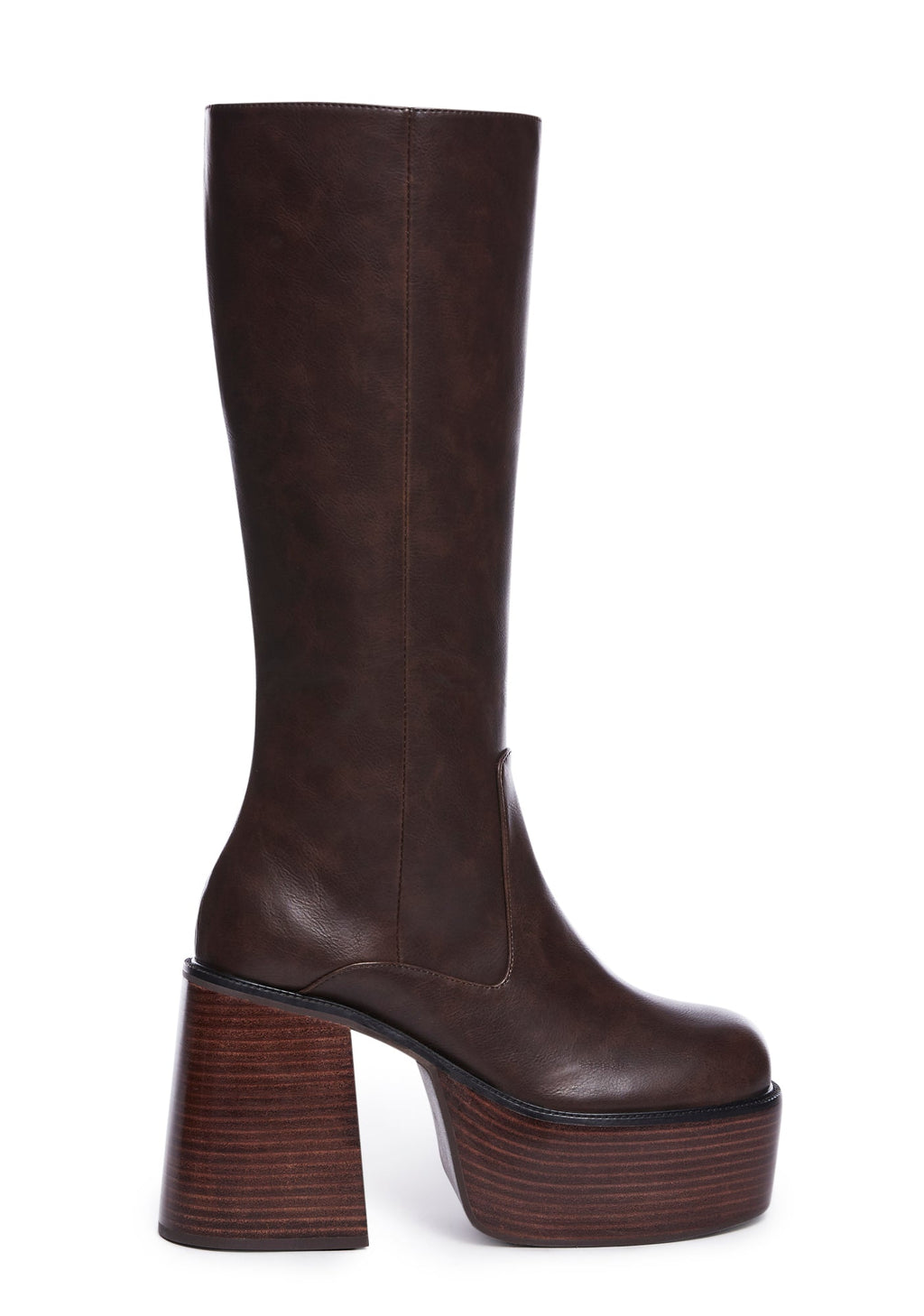 Vintage Soul Knee High Boots – Chocolate