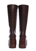 Vintage Soul Knee High Boots – Chocolate