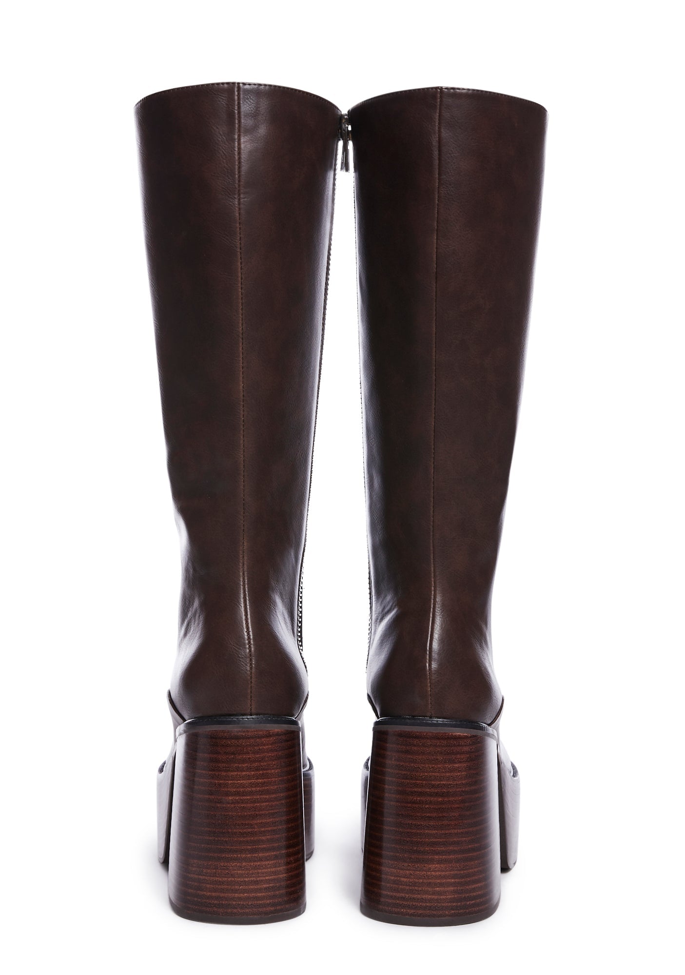 Vintage Soul Knee High Boots – Chocolate