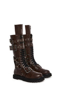 Cognac Hour Of Devastation Combat Boots