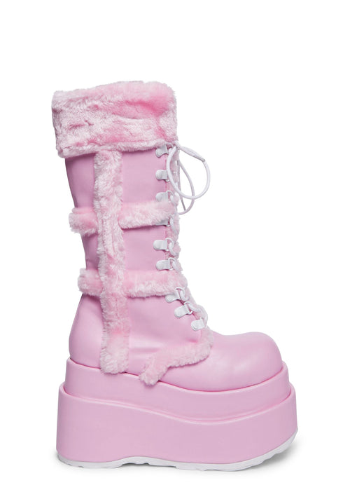 Bear-202 Platform Boots