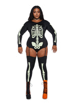Plus Voodoo Glow Skull Costume