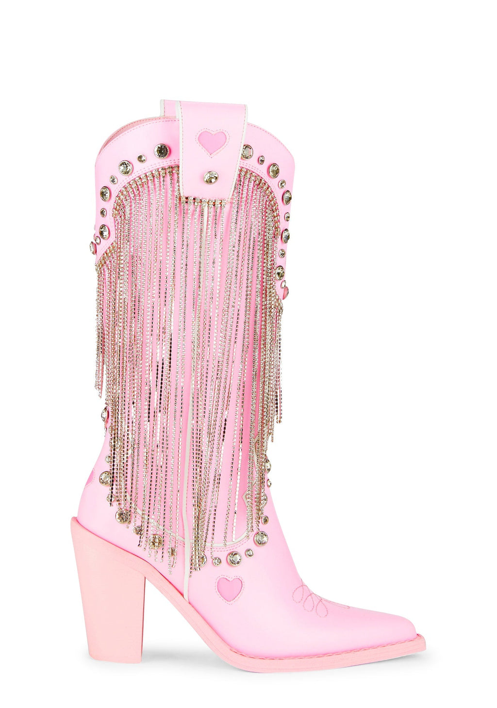 Present Perfect Cowboy Boots – Pink